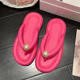 Slippers Fashion Summer 2024 For Women Flip Flops Beach Leisure Shoe Soft Bottom Non Slip Sandals Zapatos De Mujer Indoor Slides