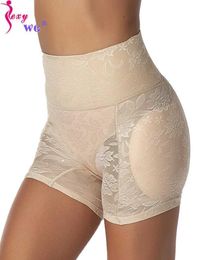 SEXYWG Ladies Lifter High Waist Hip Padded Panty Body Shaper Fake Butt Pad Shapewear Model Panties4521589