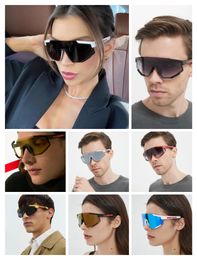 Outdoor Bicycle Sunglasses Designer Men's and Women's Sunglasses Fashion Couple Luxury PPAOA Sunglasses Summer Plastic Frame Fit Linea Rossa Impavid