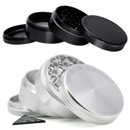 Chromium crusher CHROMIUM CRUSHER Smoking Accessories Spacecase 4 Layers Herb Grinder Aluminium Alloy Metal Spice Grinders 63mm Diameter Space Case Tobacco Grind