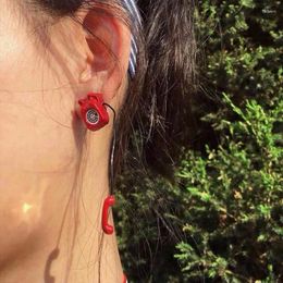 Dangle Earrings Creative Mini Phone Earring For Women Resin Vintage Charms Punk Y2K Drop Gossip Girl Jewellery Girls Aesthetic