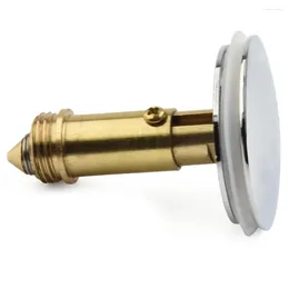 Kitchen Faucets Durable High Quality Sink Plug Spring Bolt Brass Chrome Clack Gold Wastes 38MM For Most Bathroom Basin