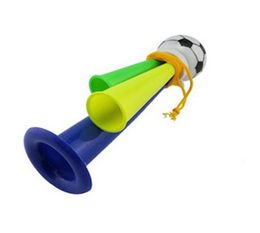 Whole5 Pcs Stadium Fan Cheer Plastic Whistle Horn Loudspeakers Soccer Football Party Carnival Sports Games Toy Gift Noicemake35744990604