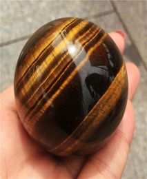 1pcs Tiger Eye Rare Natural Carving Sphere Ball stand Chakra Healing Reiki Stones Carved Crafts Whole T2001174995107
