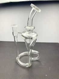 bong rotating glass bong dab rig hookahs oil burner bubbler bongs water pipes and bubblers high borosilicate glass 14mm 18mm 10mm Can be Customised or wholesale