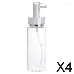 Makeup Brushes 2-4pack Empty Acrylic Cosmetic Pump Bottle Lotion Dispenser Liquid Container