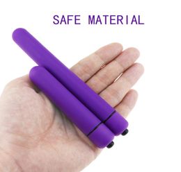 10 Speed Vibrating Mini Bullet Shape Vibrator Waterproof Gspot Massager Sex Toys for Women Female Adult Products5729325