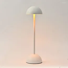 Table Lamps Rechargeable Lamp Lampara De Noche Dormitor Abajur Room Decor Decoration Chambre Desk Bedroom Coffee Luces Led Night Light