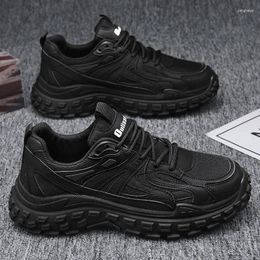 Casual Shoes Spring Men's 2024 Black Sports And Waterproof Anti Slip Wear Resistant Labor Protection