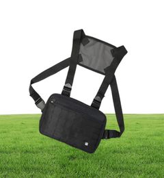 waist bags cross body Chest Rig Bag Streetwear Black Hip Hop Fanny Pack Men Adjustable Tactical Packs5033907