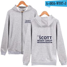 Men's Hoodies ScoBody Shop Men Sweatshirts Women Zipper Jacket Coats Fleece Sweater Clothing