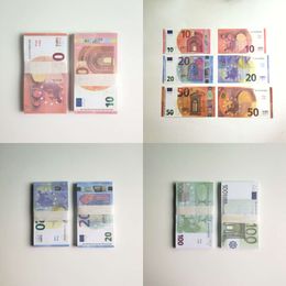 50 Party Supplies Fake Money Banknote 5 10 20 50 100 200 US Dollar Euros Realistic Bar Props Currency Movie Money Fauxbillets Co8173292WSTC