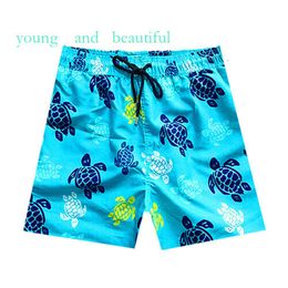 Fashion-2019 Brand Vilebre Men Beach Board Shorts Swimwear Men 100% Quick Dry Turtles Male Boardshorts Bermuda Brequin Swimshort M-Xxxl 5771