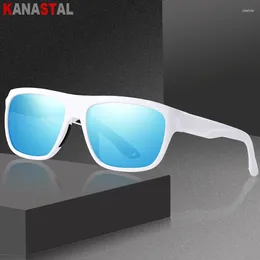 Sunglasses Men Polarised Women UV400 Sun Glasses TR90 Eyeglasses Frame Driving Fishing Bike Travel Anti Glare Shade Eyewear