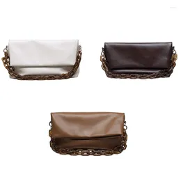 Bag PU Leather Chain Shoulder Bags For Women Crossbody Female Purses Luxury Handbags Small Square