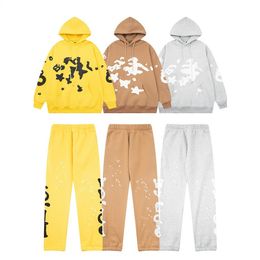 tracksuit hoodie sportswear sweatshirt tracksuits hoodies designer women clothes jacket men womens mens clothing 555 sky blue s5der yellow and blck blue yellow