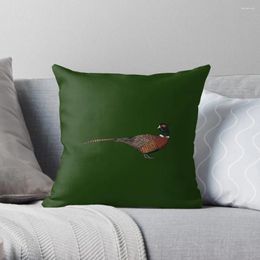 Pillow Pheasant Throw Luxury Cover Plaid Sofa