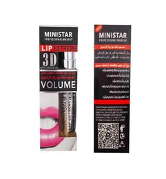 Lip Balm MINISTAR Liquid Extreme 3D White Gingre Oil LongLasting Shiny Sexy Super Volume Plump It Gloss Moisturizing Tint1725104