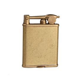 Customized Cigar Lighters Classic Retro Metal Copper Schleifschieber ohne Gas leichter