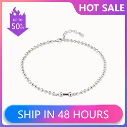 Chains 2024Original Product Spain UNOde50 Jewellery Simple And Personalised Small M Brand Ball Chain Necklace Women High Quality Gift