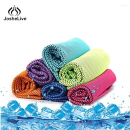 Towel Cooling Ice Towels Microfiber Yoga Cool Thin Outdoor Sport Summer Scarf Gym Wear Icing Sweat Band Top Sports