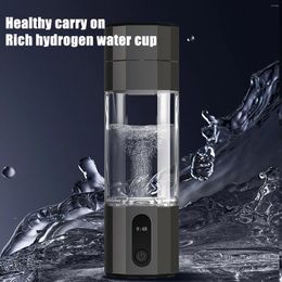 Water Bottles Intelligent Hydrogen Rich Mug Portable Electrolysis Bottle 8000 PPB Generator For Travel