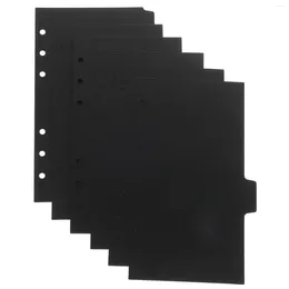 Tabs For Notebooks Sheets Inner Page Divider Of Handbook Tag Binder Parts Dividers Rings With Partition Folder Pp Paper