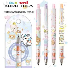 1pc KURU TOGA 0.5mm Mechanical Pencil Cartoon Limited Edition Automatic Spinning Lead Writing Smooth Japanese Stationery