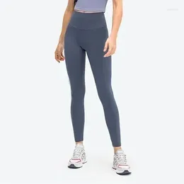 Men's Suits Lemon Align Women Sports Leggings High Waist Lift Hips Elastic Yoga Skinny Pants Comfortable Gym Fitness Push-ups Trousers