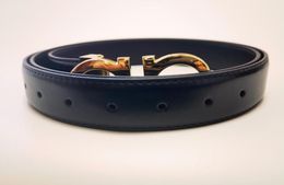 2023 M Luxury designer Belt G Buckle Fashion Genuine Leather Women Belts For men Letter Double Big gold classical 105125cm9056193