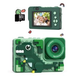 Dinosaur Children Digital Camera Toy Boys Girls Mini High Definition Selfie Baby Camera