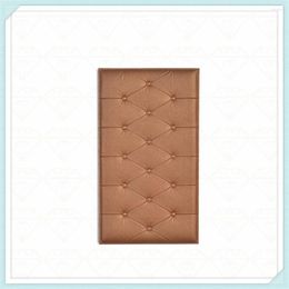 Wall Stickers Self-adhesive 3D Three-dimensional Thickened Tatami Anti-collision Mat Children's Bedroom Bed Cushion