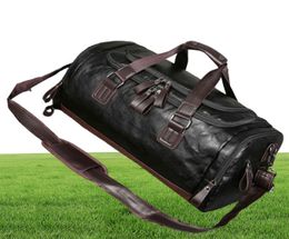 Men Quality Leather Travel Bags Carry on Luggage Duffel Handbag Casual Traveling Tote Large Weekend XA631ZC 2111188831763