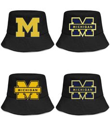 Michigan Wolverines football logo for men and women buckethat custom cute bucket baseballcap Mesh Logo1317252