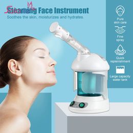 Face Vaporizer Vapour Mist Vaporizador Steamer Skin Care Relax Moisturiser Beauty Aroma Herbal Steaming Face Spa Tool 240423