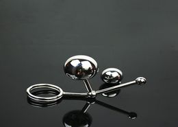 Top Quality Stainless Steel Anal Plug Device Belt Bondage Gear BDSM Toys Anal Massage Butt Plug Sex Products For Men7441463