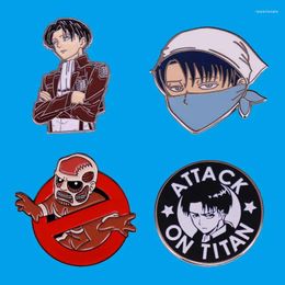 Brooches Delicacy Cartoon Brooc Japanese Anime Cool Boy Enamel Pins Lapel Pin Backpack Bags Badge Collar Jewelry Gifts