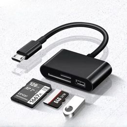 Type C Adapter TF CF SD Memory Card Reader USB C Card Adapter For Macbook Huawei Samsung Xiaomi OTG Writer Compact Flash