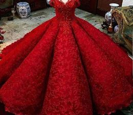 Stunning Lace Ball Gown Prom Dresses Sparkly Beads Applique Off Shoulder Celebrity Evening Dress Fabulous Dubai Princess Party Dre5498035