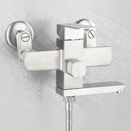 Bathroom Sink Faucets Bathroom Shower Faucet Set Stainless Steel 304 Shower Rain Shower Head System