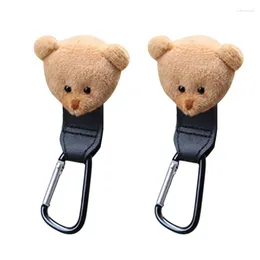 Stroller Parts 2PCS Pram Hook Baby Nonslip Hanger Organisers For Diaper Bag Purse