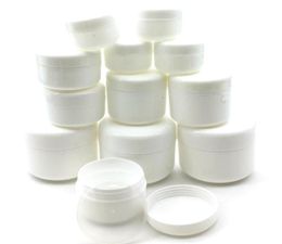 30Pcs 10g20g30g50g100g Empty Makeup Jar Pot Refillable Sample Bottles Travel Face Cream Lotion Cosmetic Container White9465246