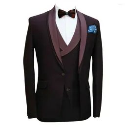 Men's Suits One Button Shawl Lapel Blazer For Prom Business Casual