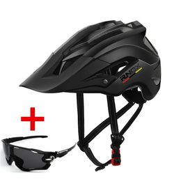 RNOX All Mountain MTB Sport Bike Helmet with Brim Cycling for Men and Women In-Mold Perfect Safety Bicycle 240428