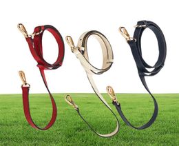 Genuine Leather 12130CM Long Replacement Crossbody Straps Bag Accessories Gold Hardware 17 Colors Available Litchi4477582