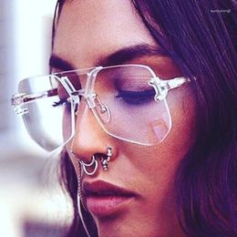 Sunglasses Unique Gothic Full Black Glasses Brand Designer Cool Style Men Or Women Wholesale