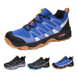 Fitness Shoes Waterproof Hiking Men Outdoor Trailing Trekking Lightweight Sneakers Tactical Boots Non-slip Work Size 39-47