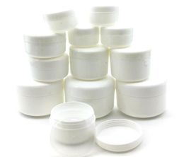 30Pcs 10g20g30g50g100g Empty Makeup Jar Pot Refillable Sample Bottles Travel Face Cream Lotion Cosmetic Container White7727322