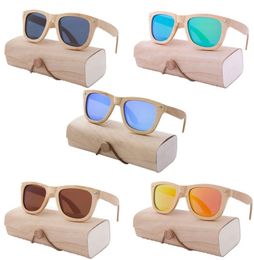Fashion Full Bamboo Custom Eco Friendly UV400 Polarised Sunglasses Sun Glasses6528506