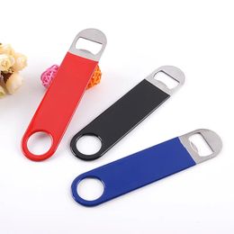 Stainless Steel Beer Opener Non-slip Drink Wine Can Bottle Openers Portable Hanging Durable Kitchen Tool Bar Party Supplies TH1424